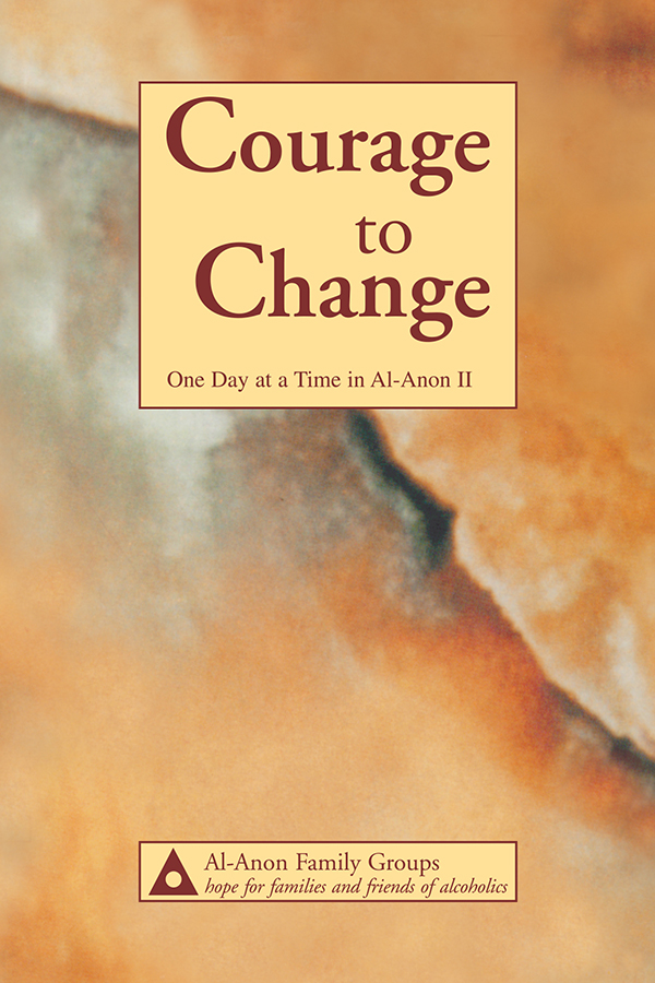 Cover of Courage to Change — Al-Anon Daily Reader